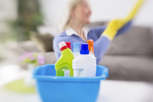 Preparation checklist and finishing touches for after builders cleaning in W11