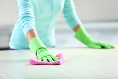 Deep cleaning treatment for a sectional sofa in W11