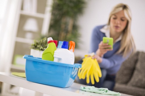 Cleaning booking confirmation and service agreement